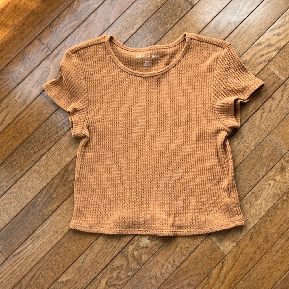 EUC American Eagle waffle knit top